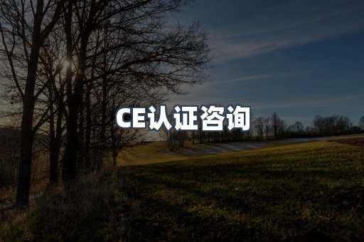 CE认证咨询